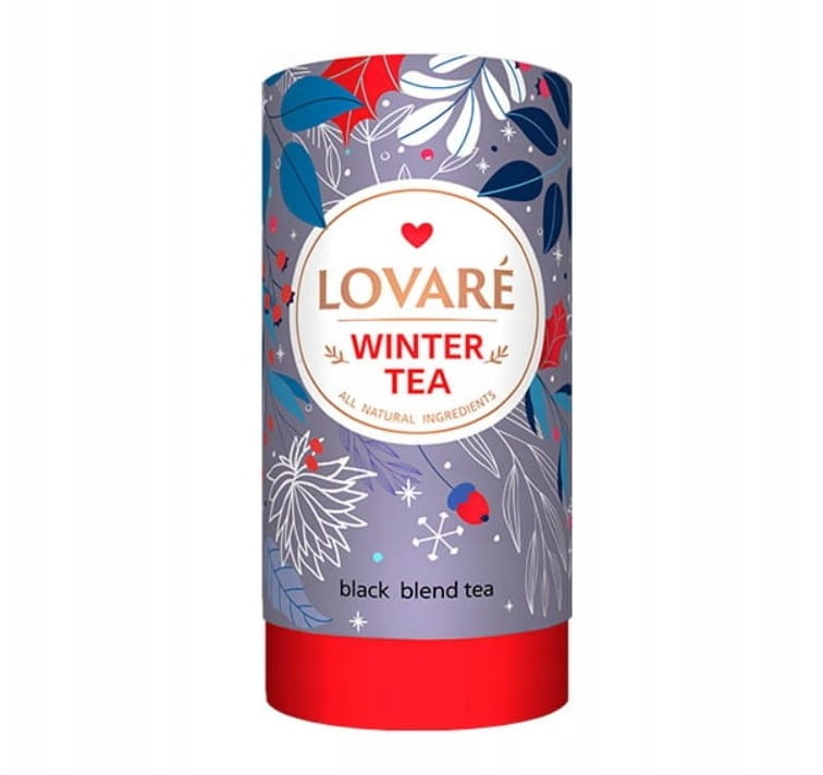 lovare winter tea herbata zimowa świateczna z kwiatami i owocami figa, daktyle