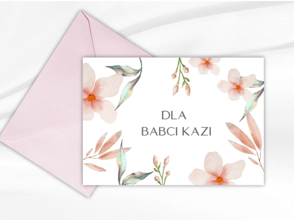 Prezent na Dzień Babci i Dziadka – personalizowana kartka ze zdjęciem dzieci, piękny druk, klasyczna forma i sentymentalna pamiątka na lata.