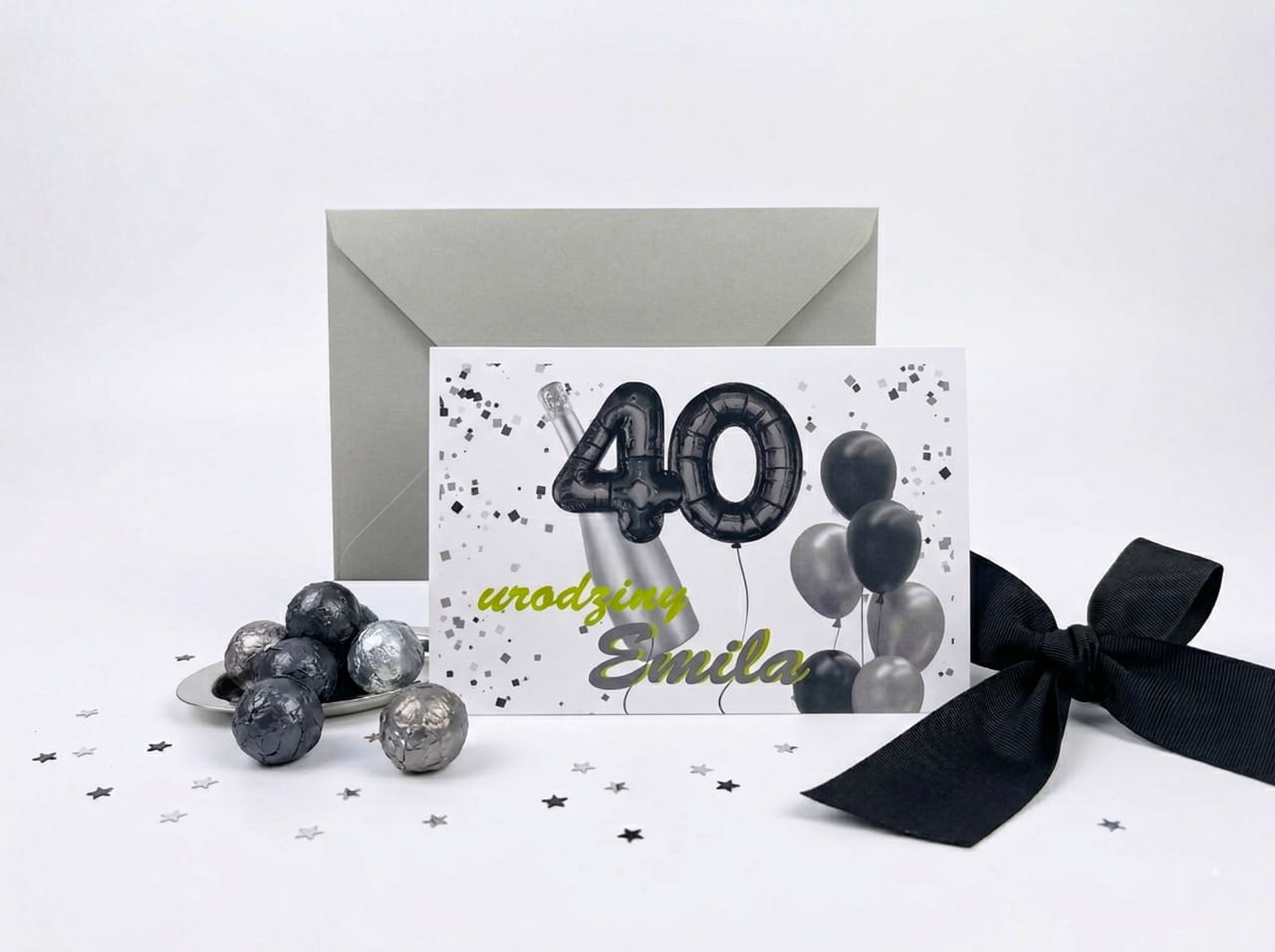 Personalizowany prezent na 40 urodziny – dobierz box prezentowy w sklepie.