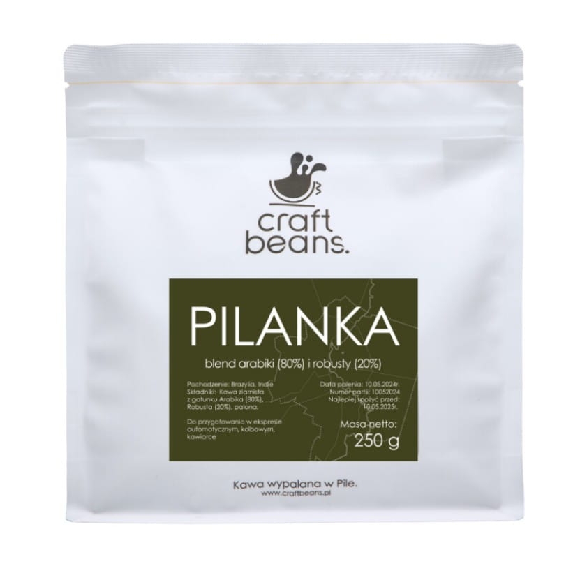 kawa mielona pilanka